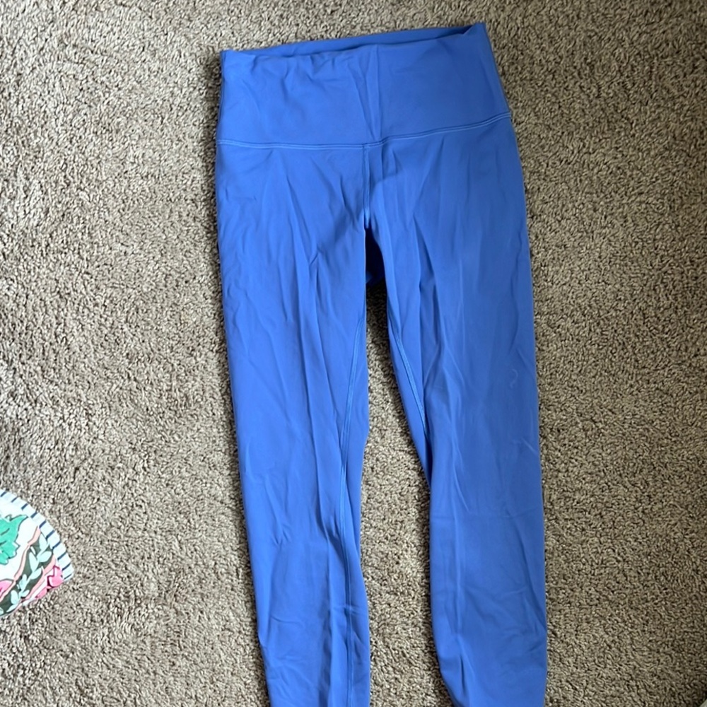 Lululemon wunder train purple leggings